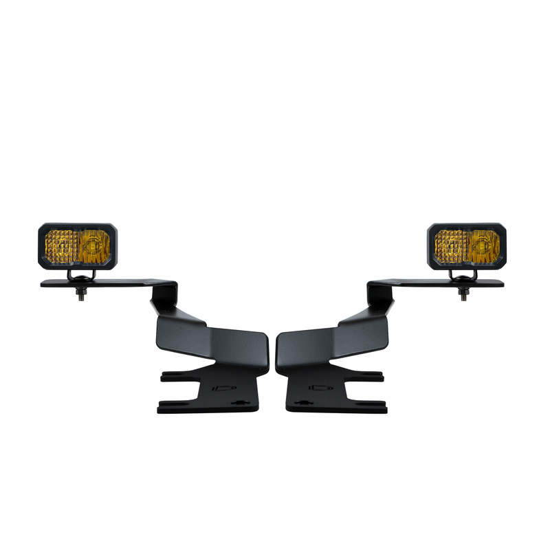 Diode Dynamics - Stage Series Ditch Light Kit for 2017-2022 Ford Super Duty, C2 Sport Yellow Combo